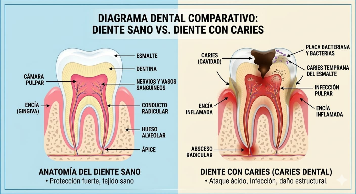 Caries Dental: Cómo Se Forma y Cómo Prevenirla